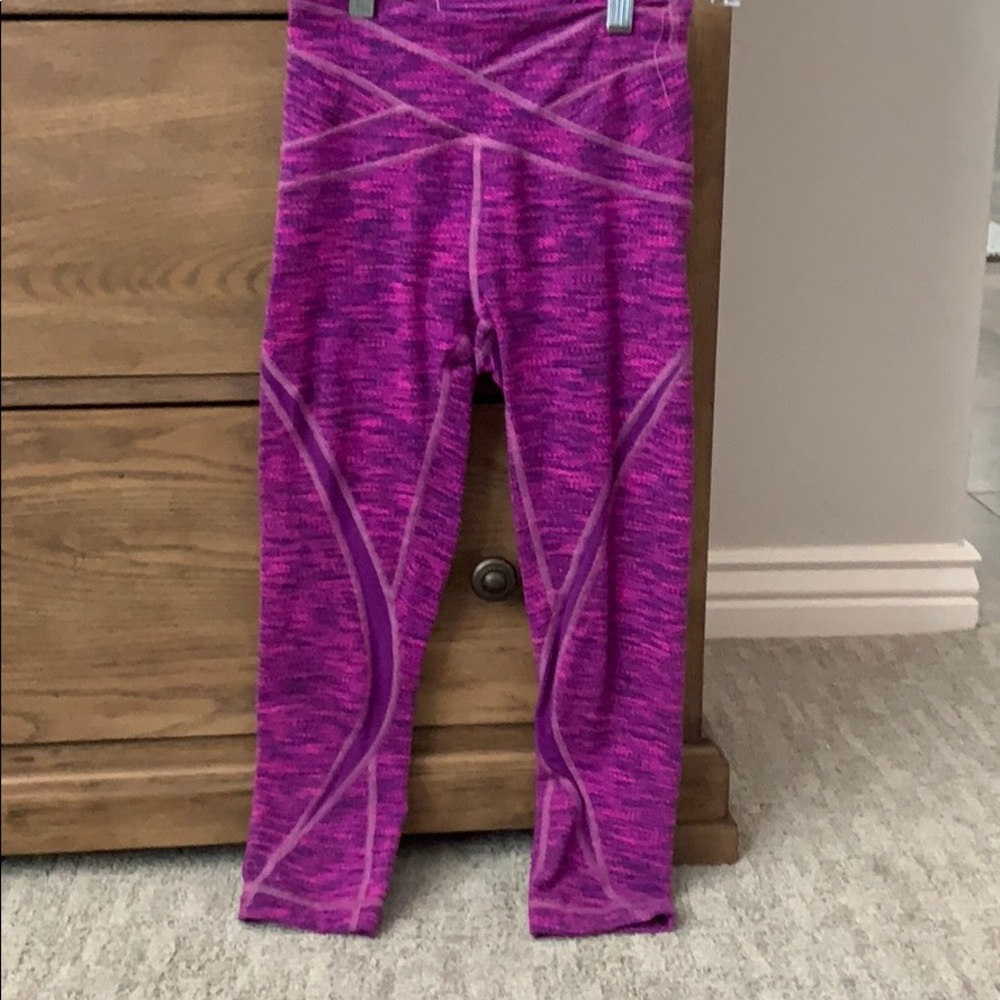 Lululemon wunder under crop high rise